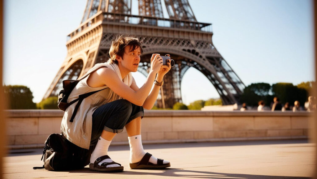 turista en Paris